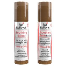 CBD skin soothing balm for dogs